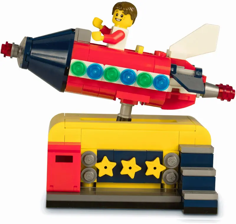 LEGO 40335 Zabawkowa rakieta kosmiczna zdjęcie 4