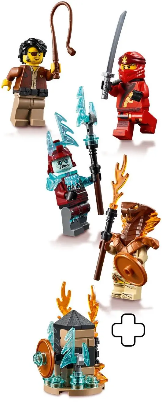 LEGO 40342 Zestaw minifigurek - NINJAGO 2019 zdjęcie 2
