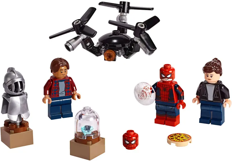 LEGO 40343 Spider-Man i włamanie do muzeum