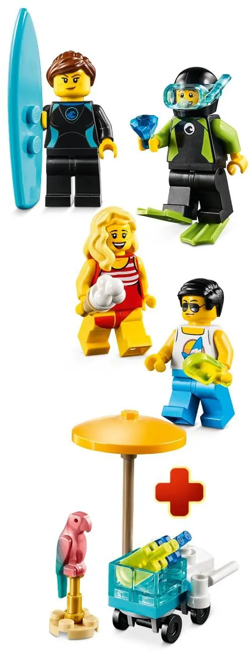 LEGO 40344 Zestaw minifigurek - wakacje zdjęcie 2