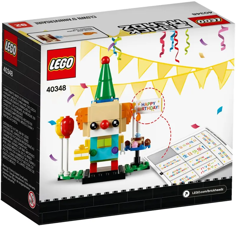 LEGO 40348 Klaun z urodzinowego przyjęcia zdjęcie 5