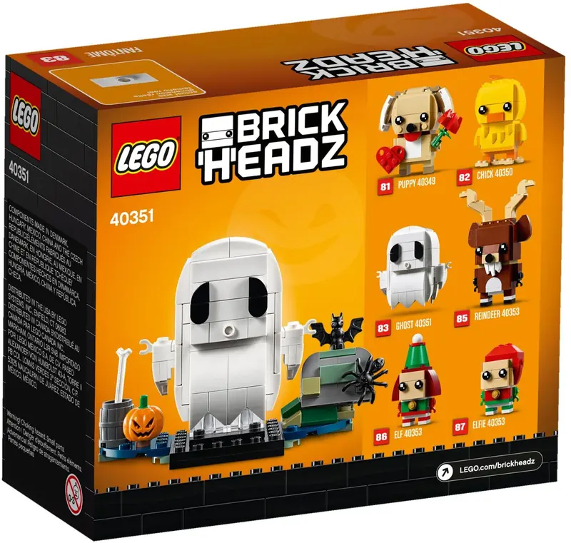 LEGO 40351 Duch na Halloween zdjęcie 3