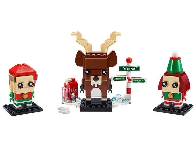 LEGO 40353 Renifer, elf i elfka