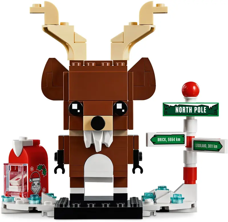 LEGO 40353 Renifer, elf i elfka zdjęcie 4