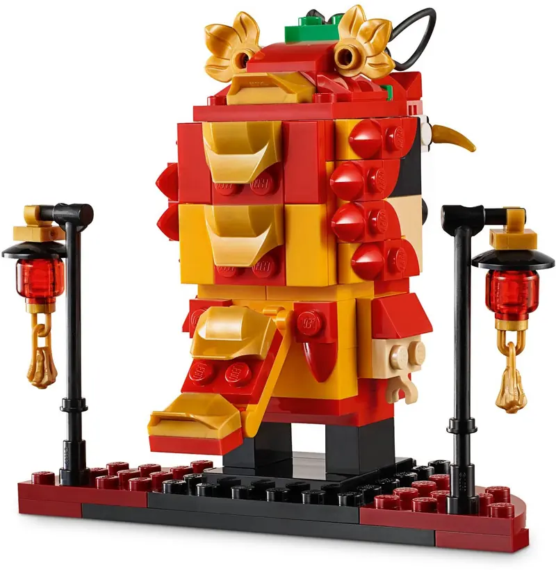 LEGO 40354 Chłopak tańczący taniec smoka zdjęcie 4