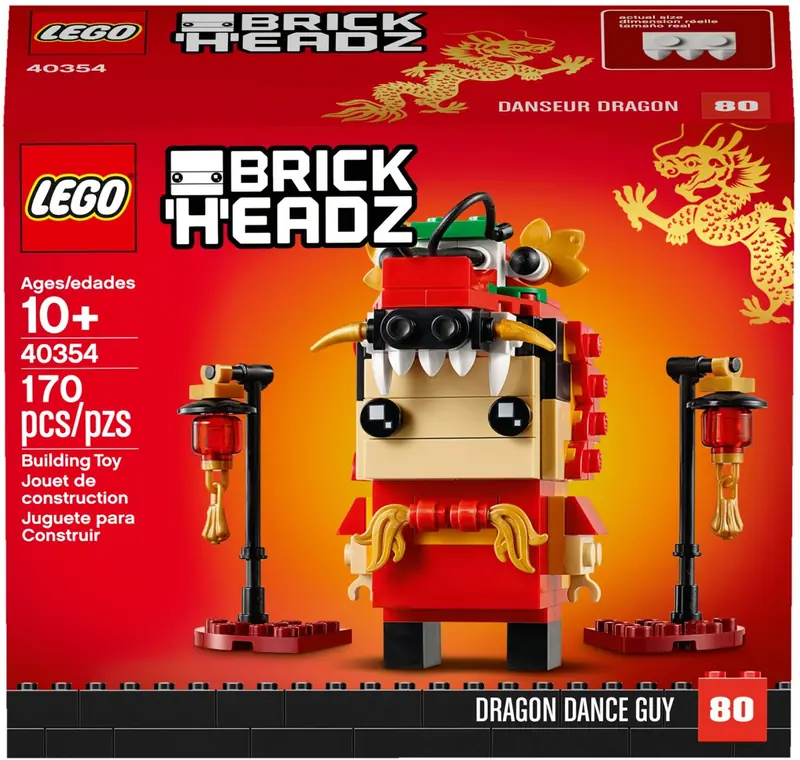 LEGO 40354 Chłopak tańczący taniec smoka zdjęcie 5