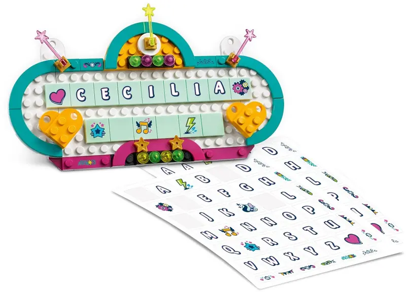 LEGO 40360 Tabliczka z imieniem LEGO Friends zdjęcie 3