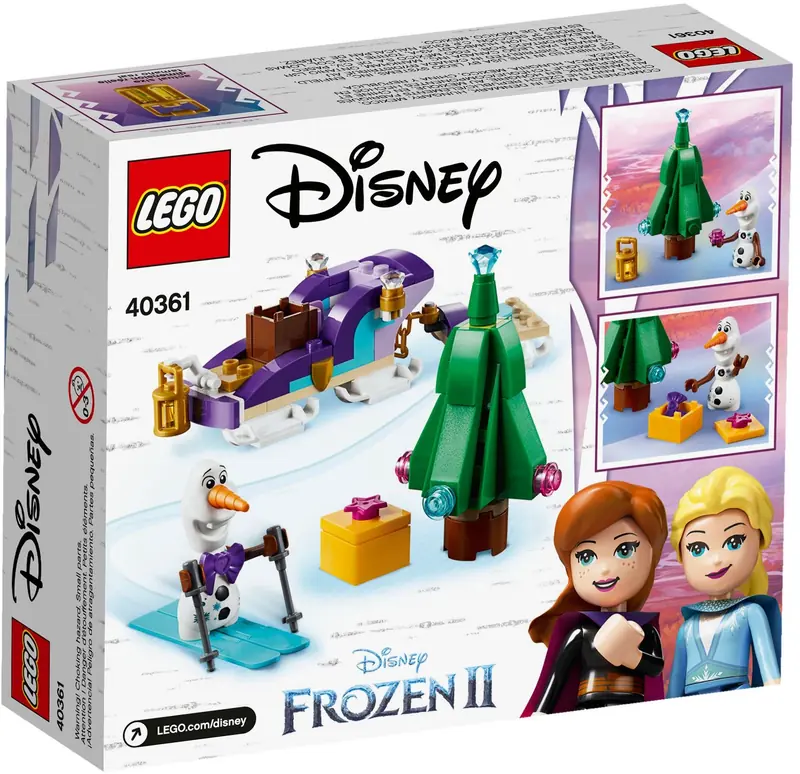 LEGO 40361 Sanie Olafa zdjęcie 5