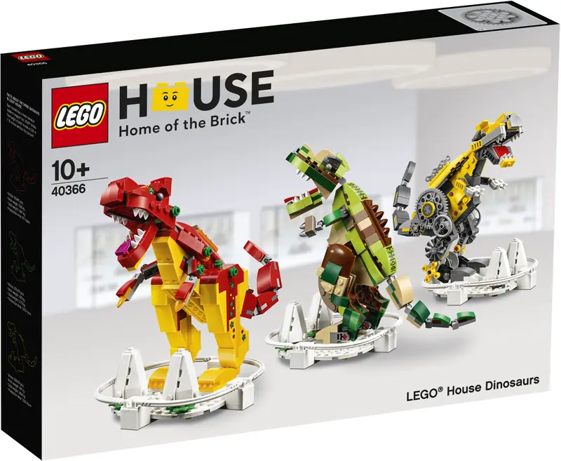 LEGO 40366 Dinozaury z LEGO House zdjęcie 2