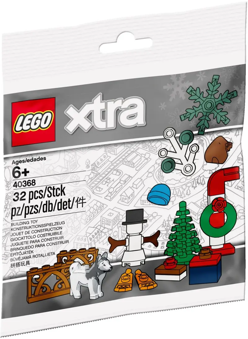 LEGO 40368 Świąteczne akcesoria LEGO xtra zdjęcie 2