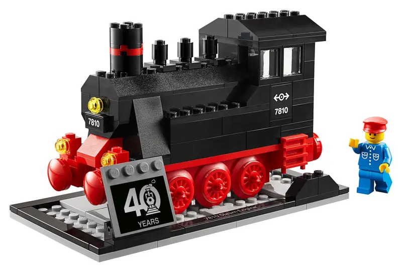 LEGO 40370 Zestaw z okazji 40-lecia projektu Pociągi LEGO®