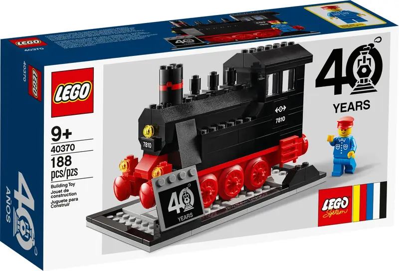 LEGO 40370 40 lat pociągów LEGO zdjęcie 2