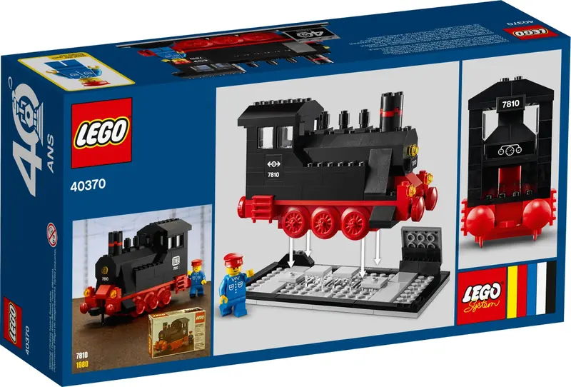 LEGO 40370 40 lat pociągów LEGO zdjęcie 3