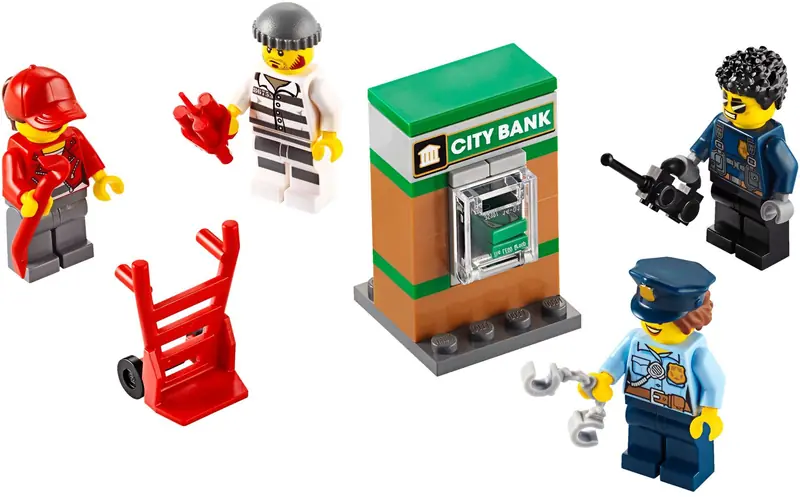 LEGO 40372 Zestaw akcesoriów i minifigurek policyjnych zdjęcie 2