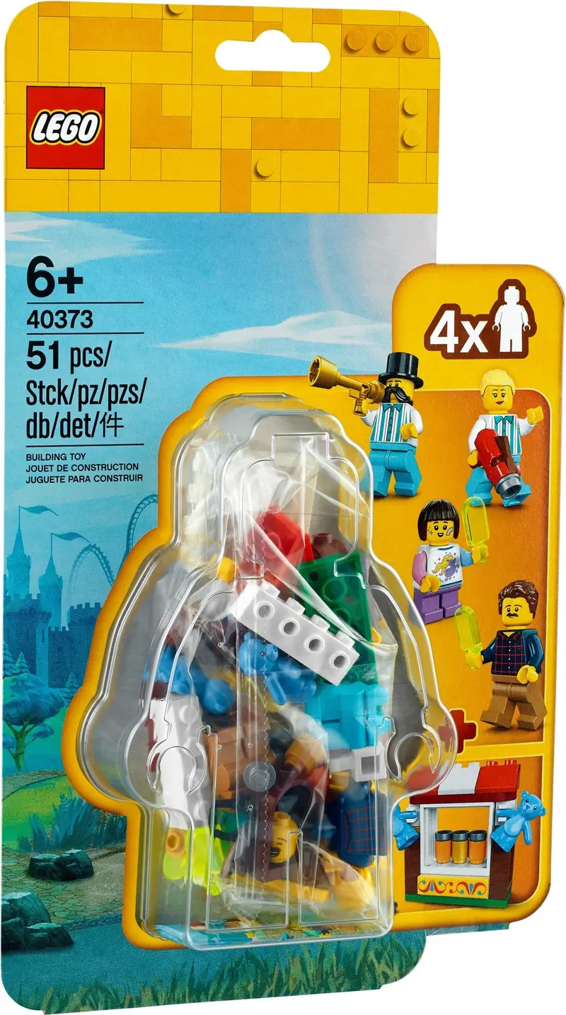 LEGO 40373 Zestaw akcesoriów i minifigurek z lunaparku zdjęcie 2