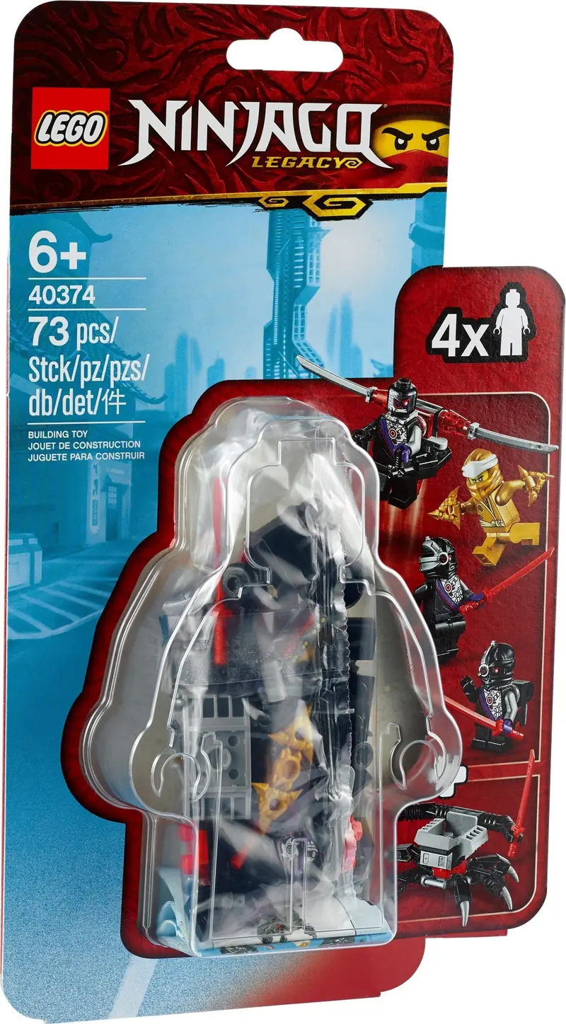 LEGO 40374 Zestaw akcesoriów i minifigurek ze złotym Zane'em zdjęcie 2
