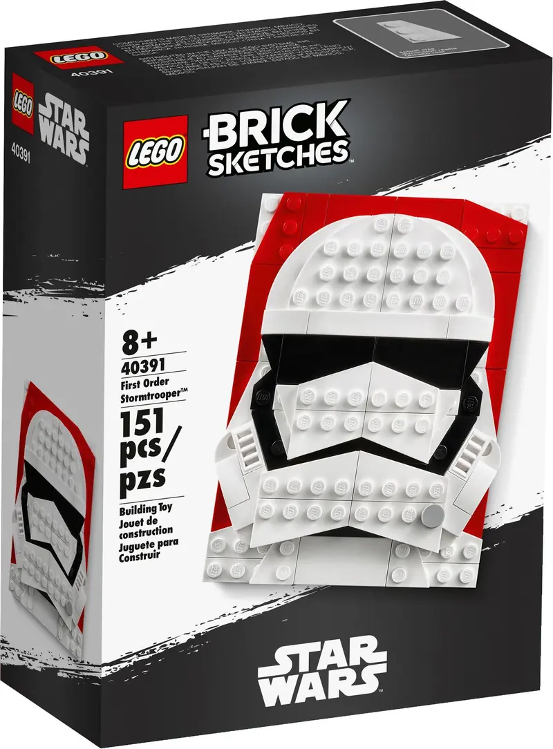 LEGO 40391 Brick Sketches - szturmowiec zdjęcie 2