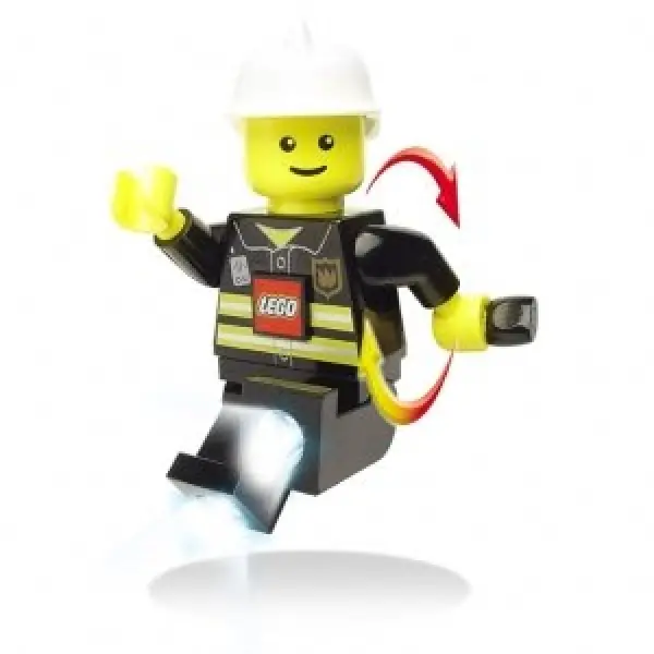 LEGO 4041268212190 Firefighter Dynamo Flashlight