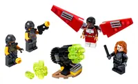 LEGO 40418 Falcon i Czarna Wdowa ruszają do ataku