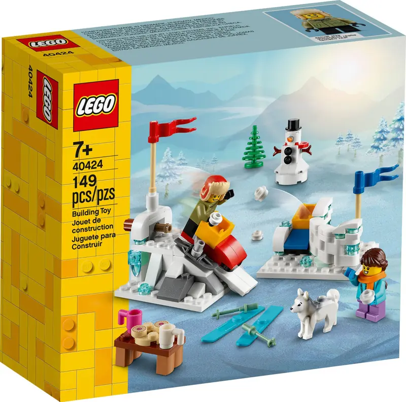 LEGO 40424 Zimowa bitwa na śnieżki zdjęcie 2