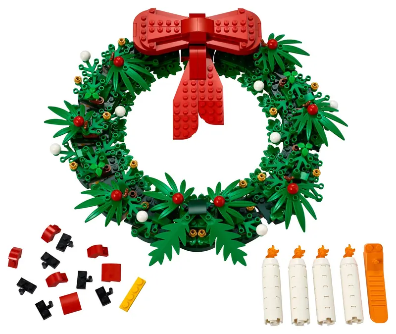 LEGO 40426 Bożonarodzeniowy wieniec 2 w 1
