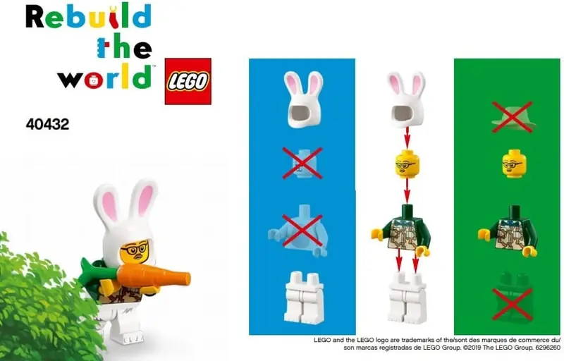 LEGO 40432 Minifigurka Rebuild the World zdjęcie 2