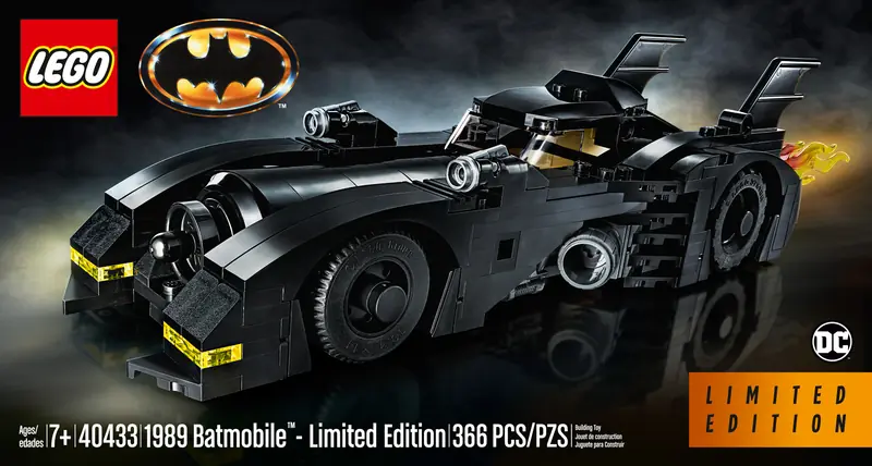 LEGO 40433 1989 Batmobile - edycja limitowana zdjęcie 3