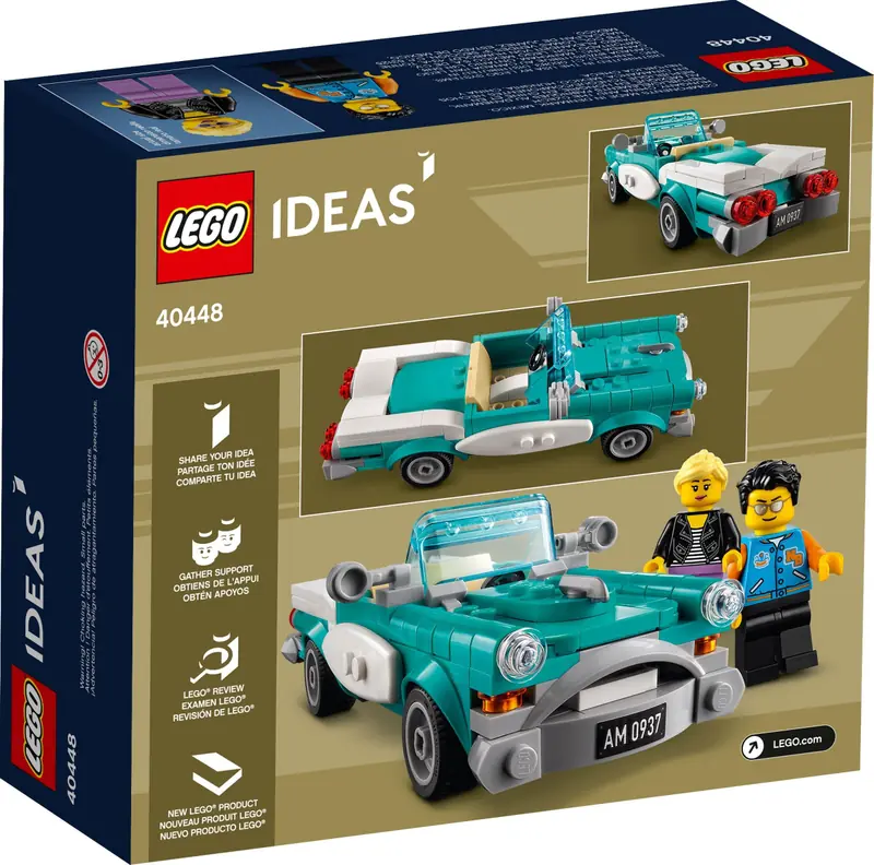 LEGO 40448 Zabytkowy samochód zdjęcie 3