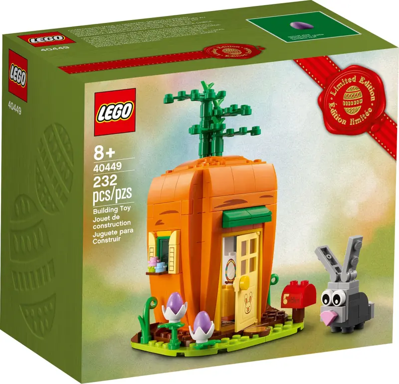 LEGO 40449 Marchewkowy domek zajączka wielkanocnego zdjęcie 2