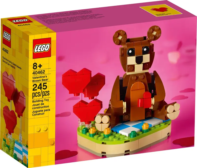 LEGO 40462 Walentynkowy niedźwiedź brunatny zdjęcie 2