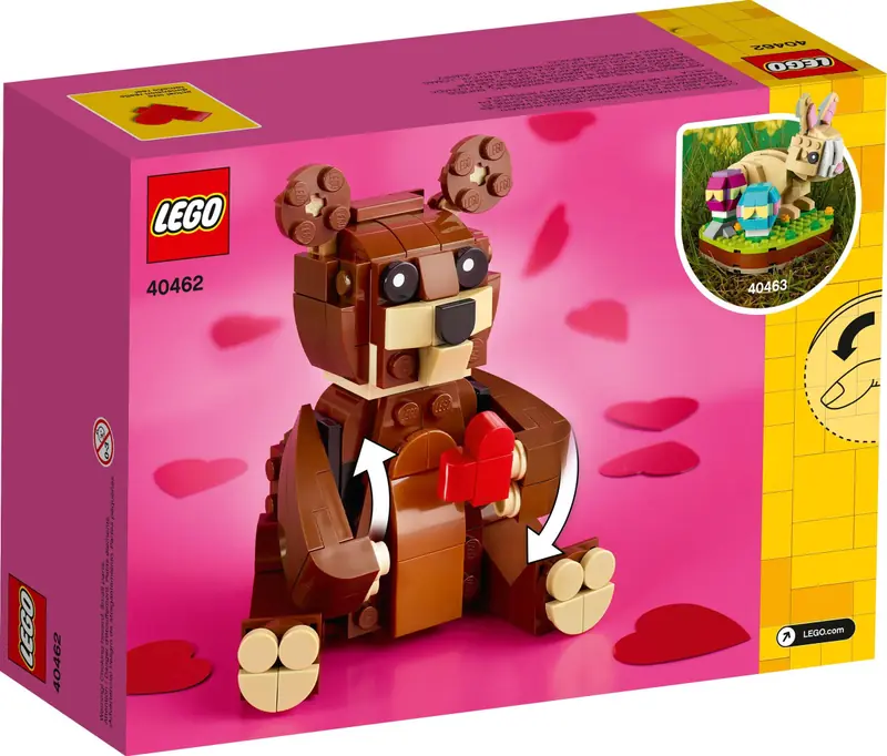 LEGO 40462 Walentynkowy niedźwiedź brunatny zdjęcie 3