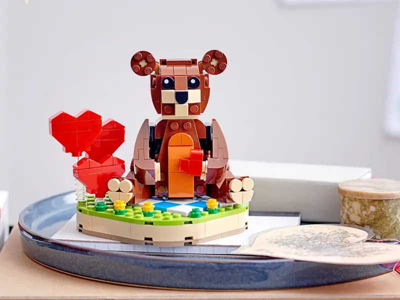 LEGO 40462 Walentynkowy niedźwiedź brunatny zdjęcie 7