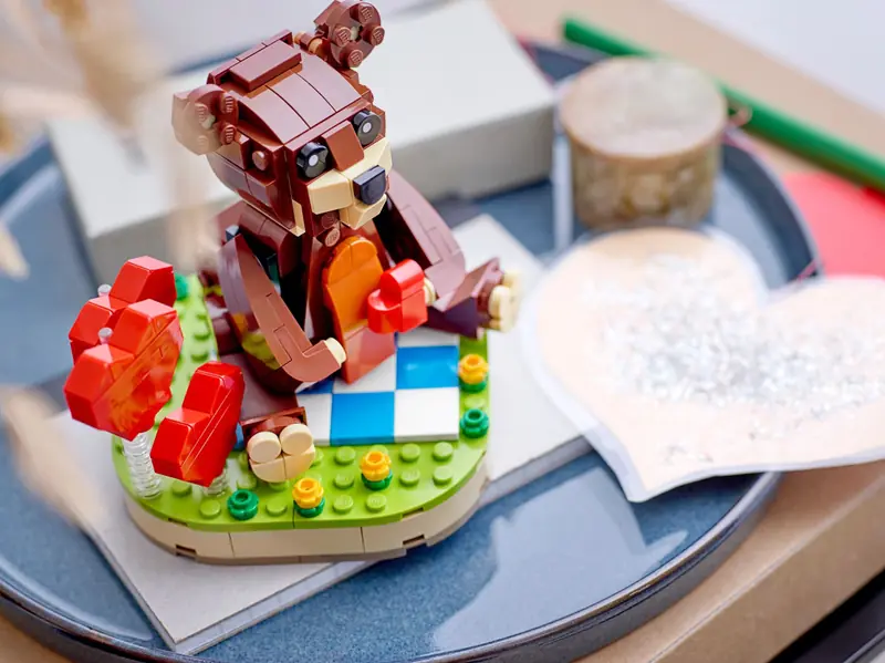 LEGO 40462 Walentynkowy niedźwiedź brunatny zdjęcie 8