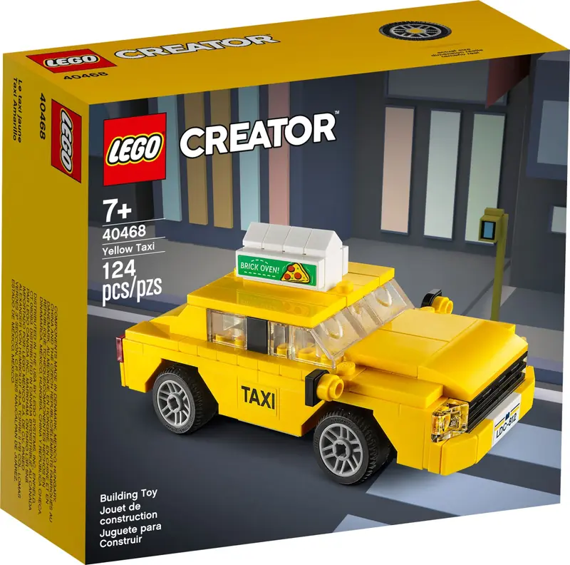 LEGO 40468 Żółta taksówka zdjęcie 2