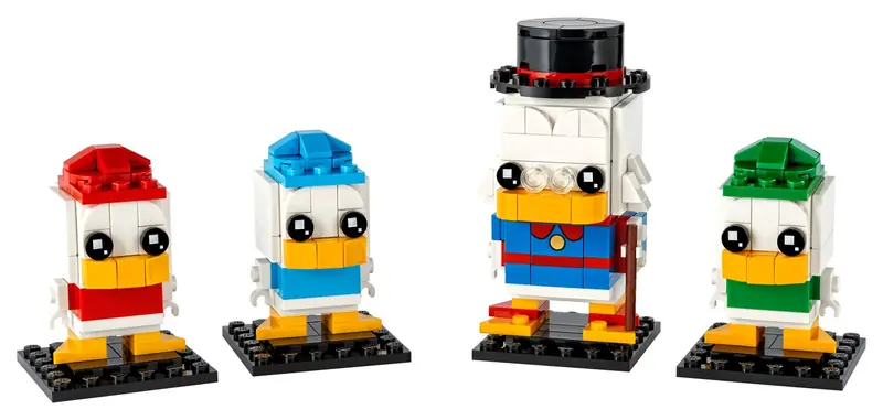 LEGO 40477 Sknerus McKwacz, Hyzio, Dyzio i Zyzio