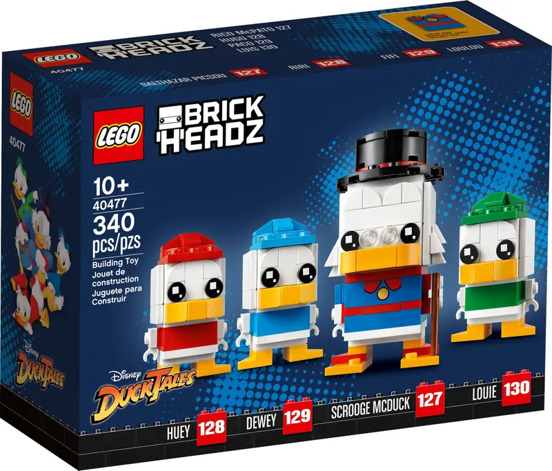 LEGO 40477 Sknerus McKwacz, Hyzio, Dyzio i Zyzio zdjęcie 2