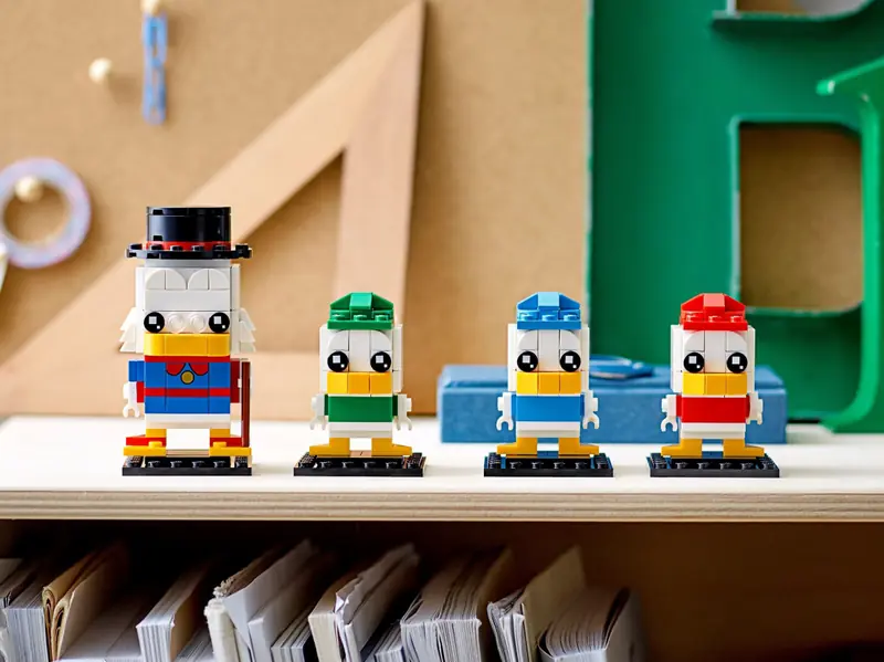 LEGO 40477 Sknerus McKwacz, Hyzio, Dyzio i Zyzio zdjęcie 4