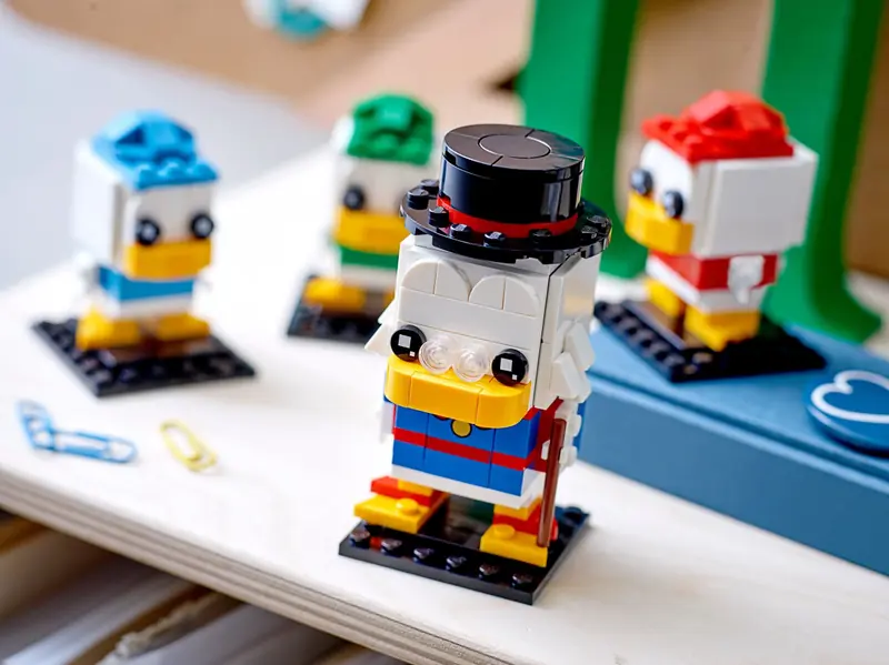 LEGO 40477 Sknerus McKwacz, Hyzio, Dyzio i Zyzio zdjęcie 5