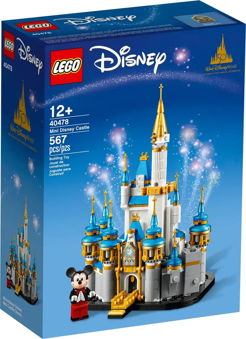LEGO 40478 Miniaturowy zamek Disneya zdjęcie 2