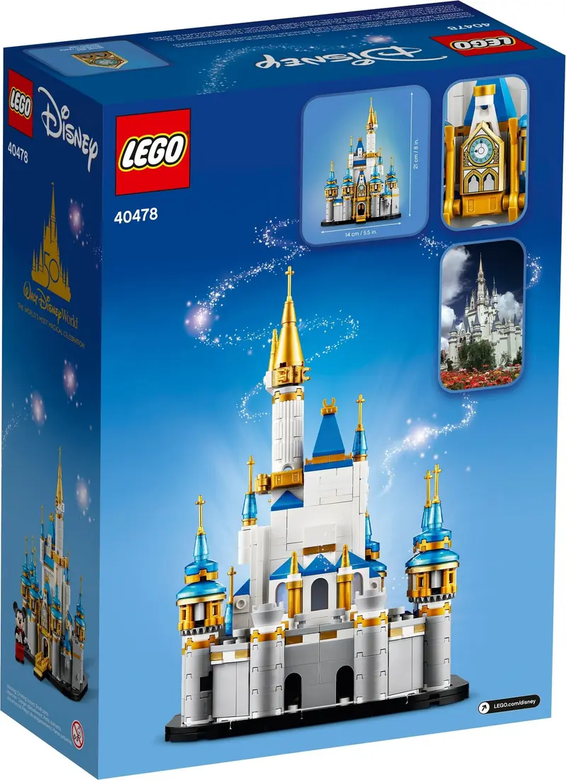 LEGO 40478 Miniaturowy zamek Disneya zdjęcie 3