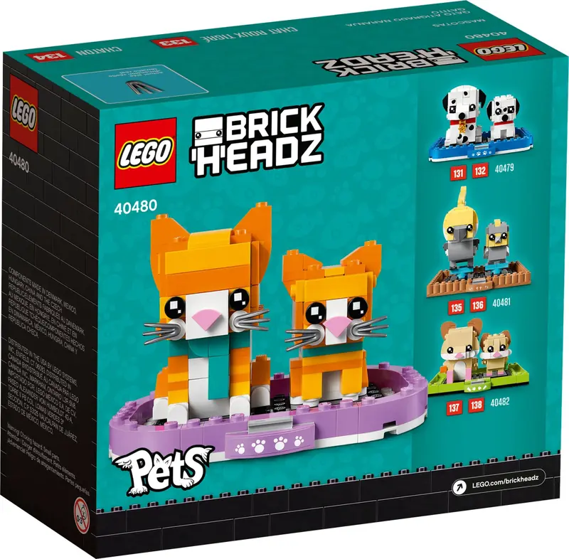 LEGO 40480 Pręgowany rudy kot zdjęcie 3