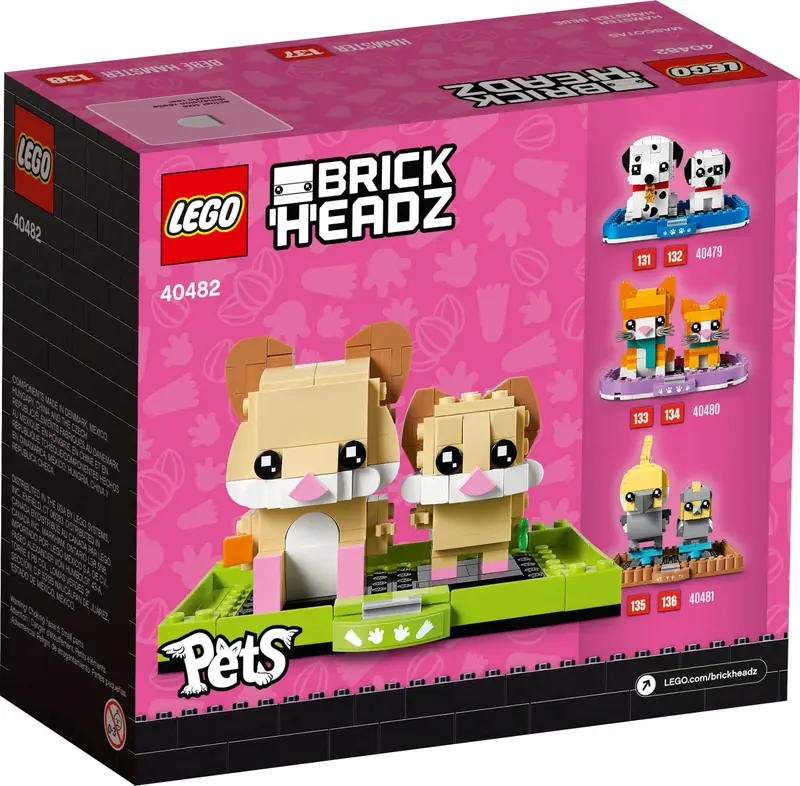 LEGO 40482 Chomik zdjęcie 3
