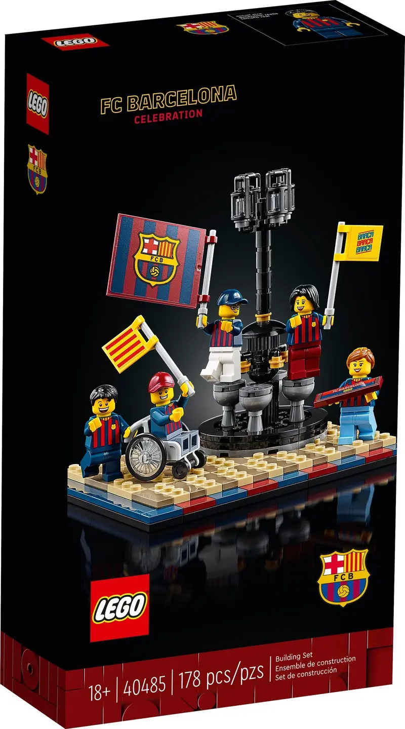 LEGO 40485 Zwycięstwo drużyny FC Barcelona zdjęcie 2