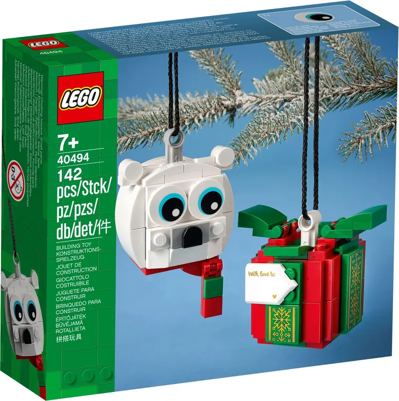 LEGO 40494 Niedźwiedź polarny i pudełko z prezentem zdjęcie 2