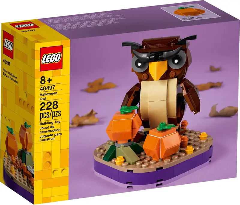 LEGO 40497 Halloweenowa sowa zdjęcie 2