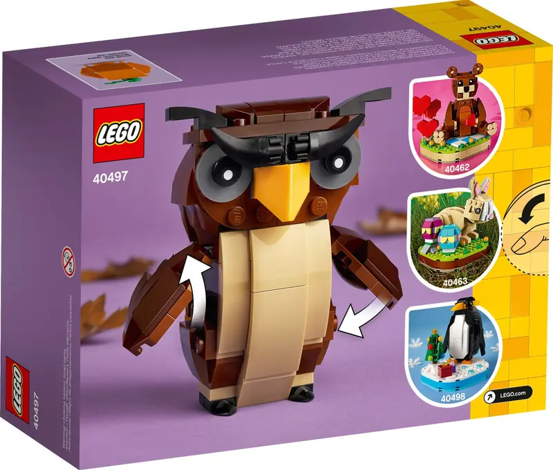 LEGO 40497 Halloweenowa sowa zdjęcie 3