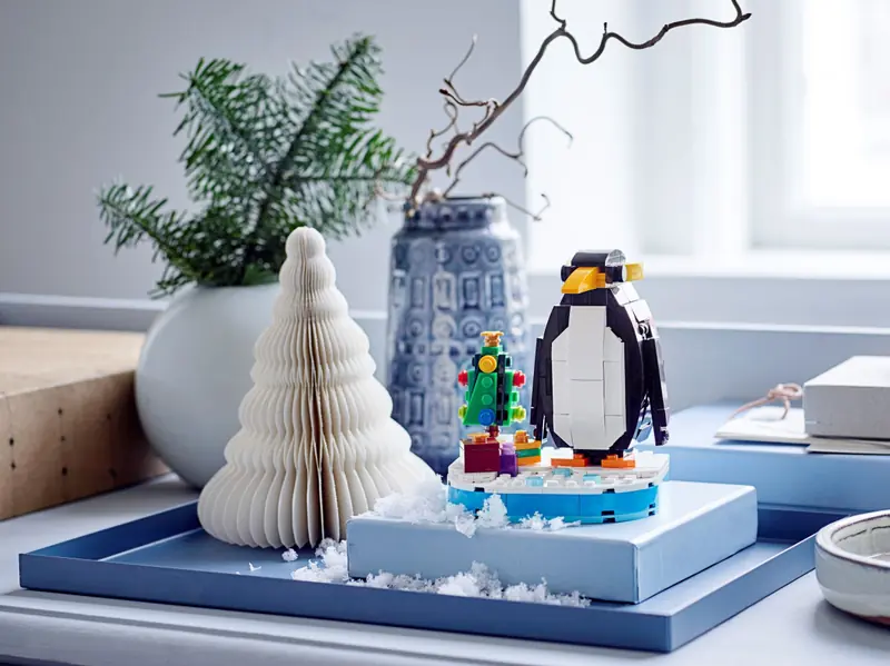 LEGO 40498 Bożonarodzeniowy pingwin zdjęcie 4
