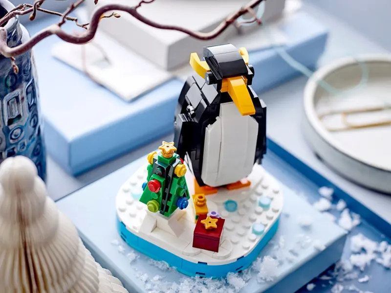 LEGO 40498 Bożonarodzeniowy pingwin zdjęcie 5