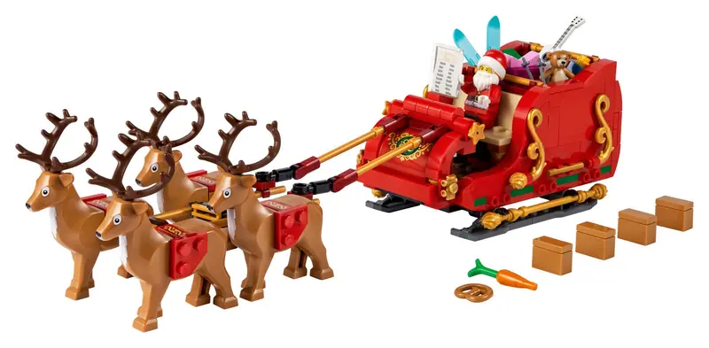 LEGO 40499 Sanie Świętego Mikołaja