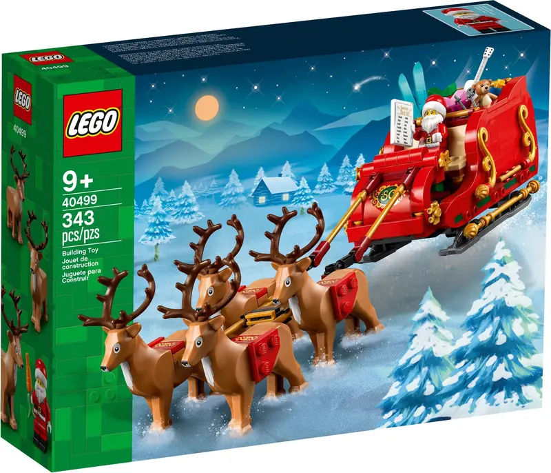 LEGO 40499 Sanie Świętego Mikołaja zdjęcie 2
